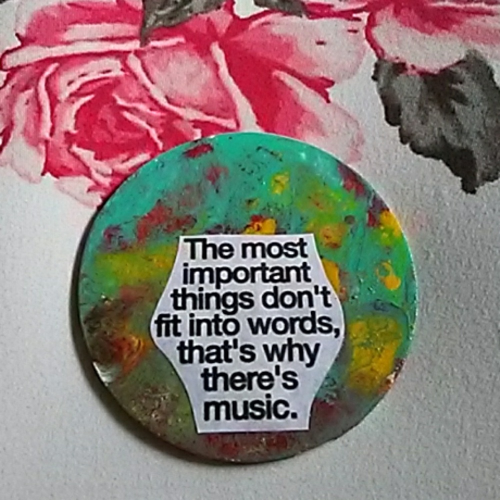 ๐ถ OOAK Handmade Magnet/Decor - Picture 2 of 5